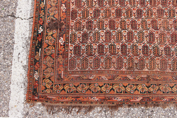 Afghan Vintage Paisley Rug