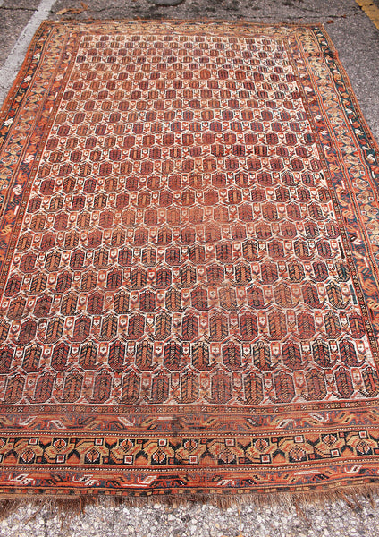 Afghan Vintage Paisley Rug