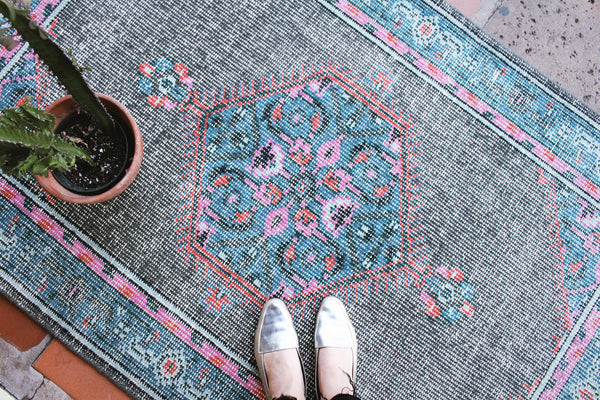 Distressed Indian Rug