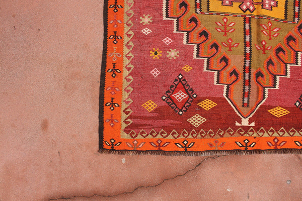Vintage Turkish Kilim Runner