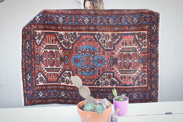 Vintage Persian Heriz