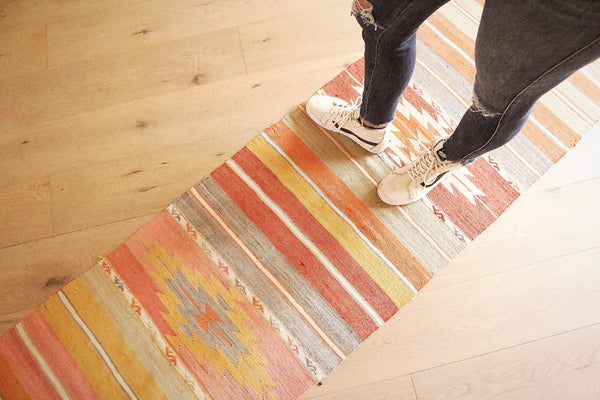 Vintage Turkish Kilim Runner